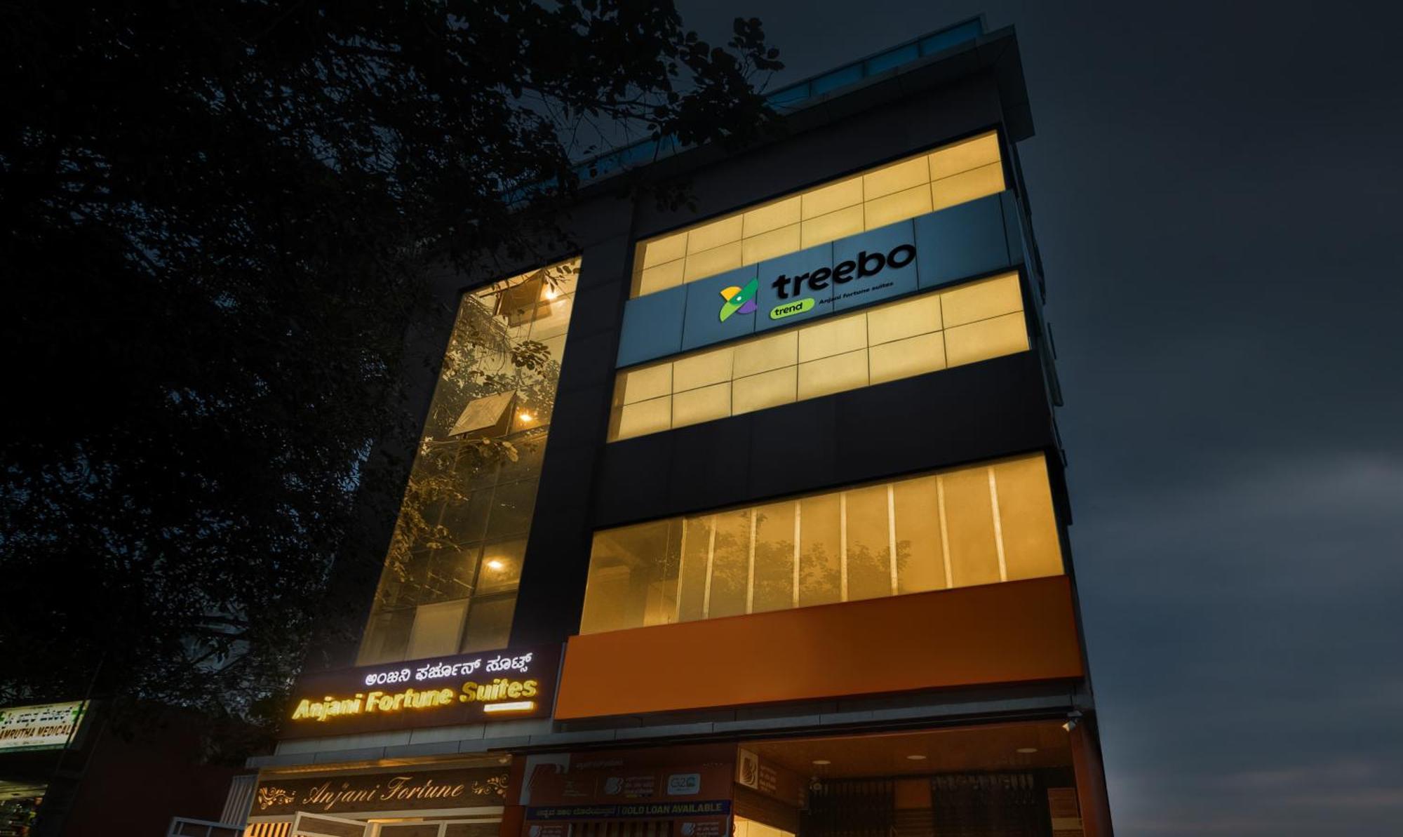 Treebo Anjani Fortune Suites Bangalore Exterior foto
