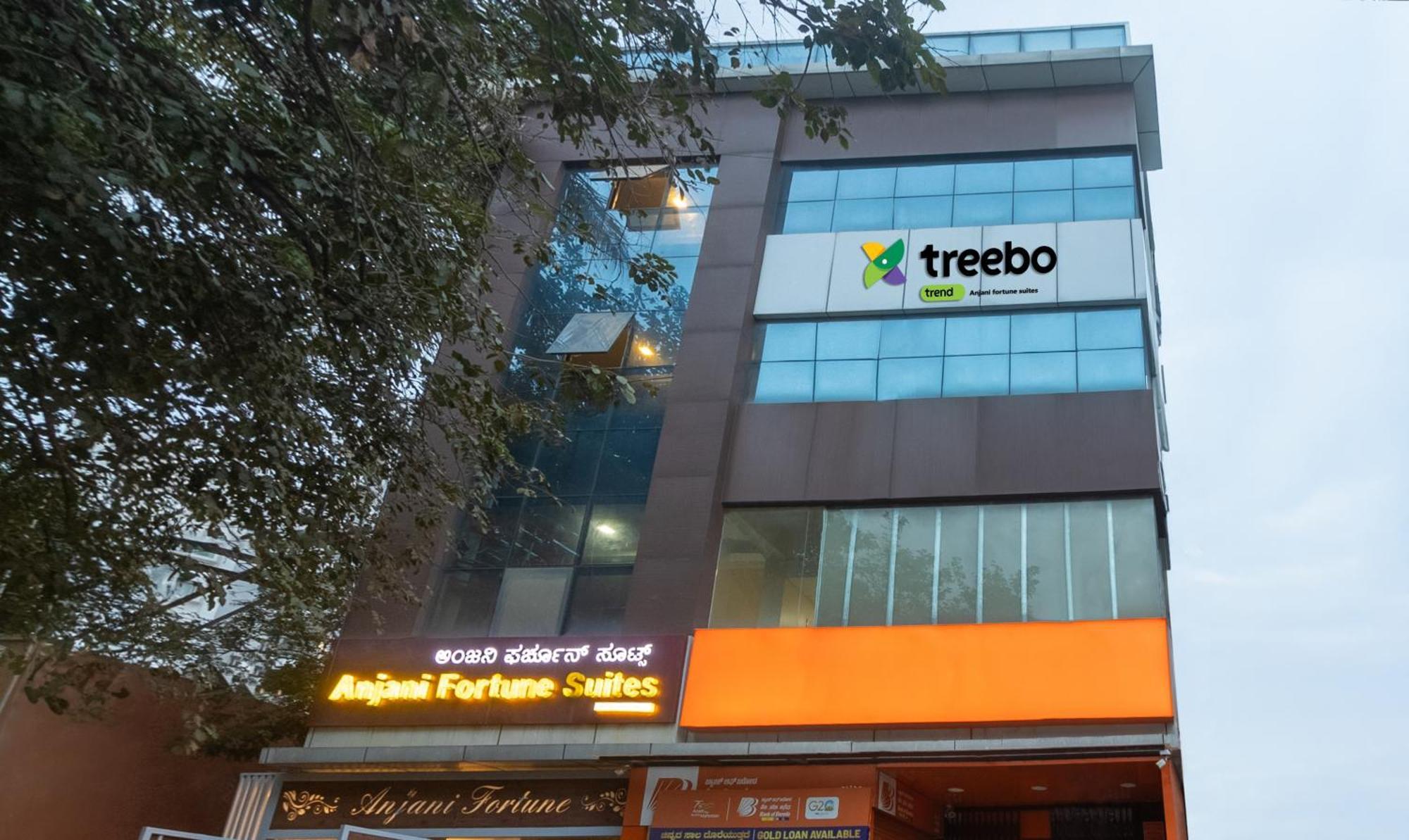 Treebo Anjani Fortune Suites Bangalore Exterior foto