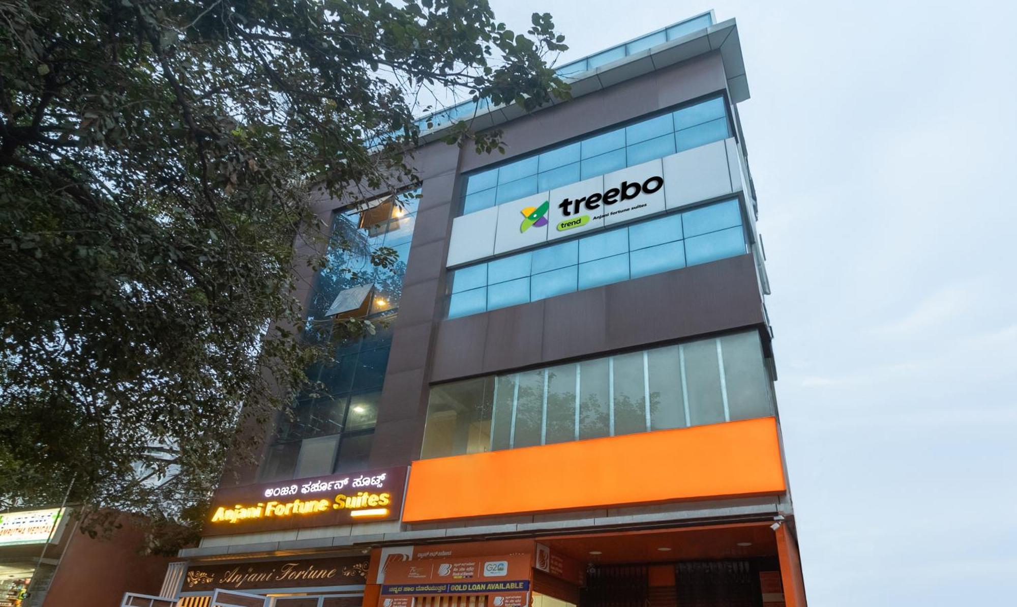 Treebo Anjani Fortune Suites Bangalore Exterior foto